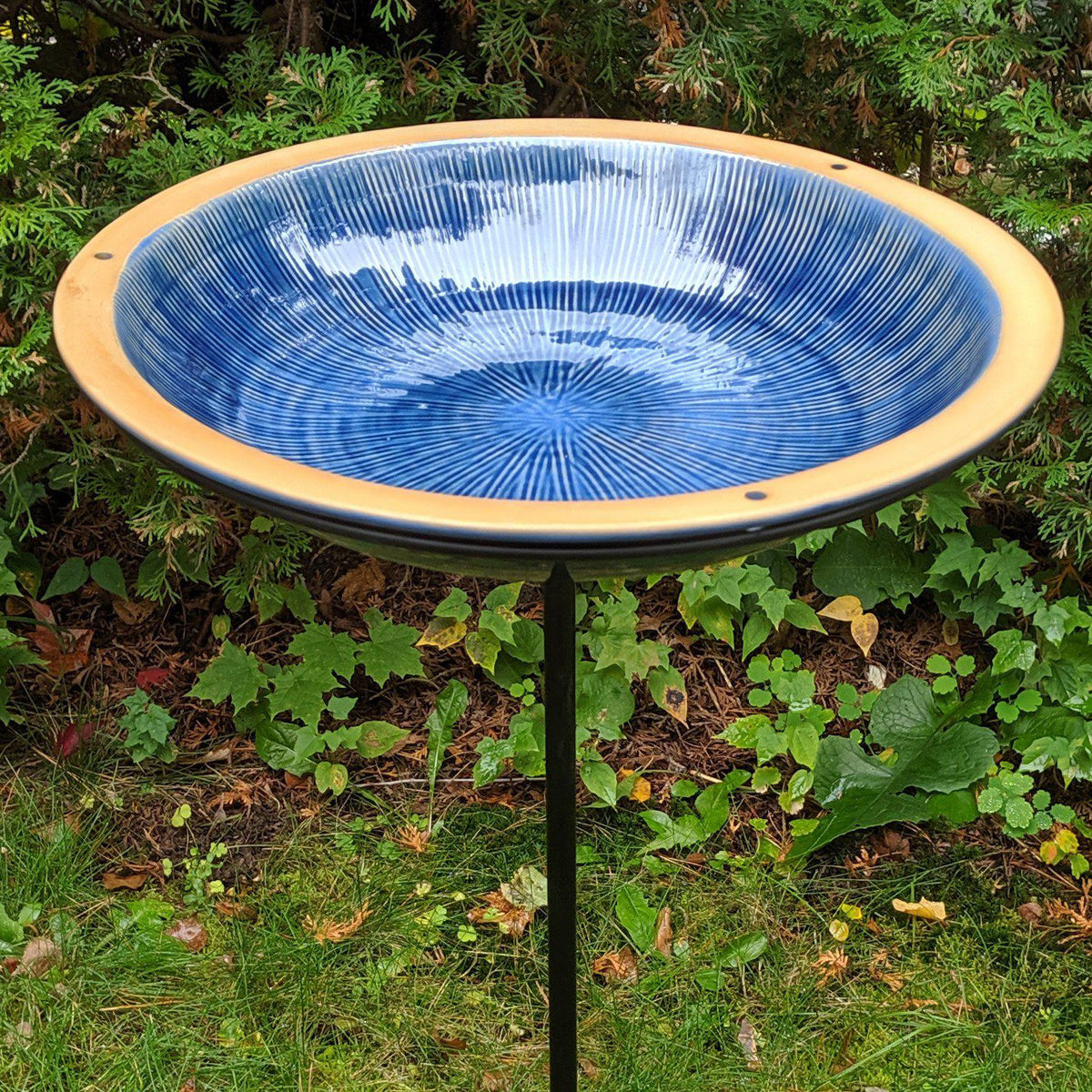 Radial Bird Bath - Post Style