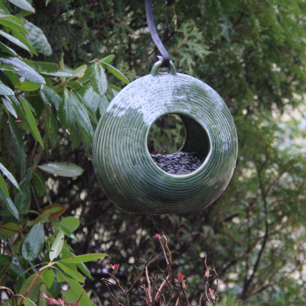 Circles Fly-Through Feeder, from Byer of Maine