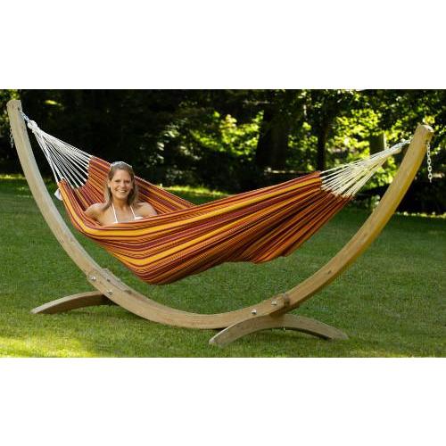 Olymp Hammock Stand with Barbados Rainbow Hammock