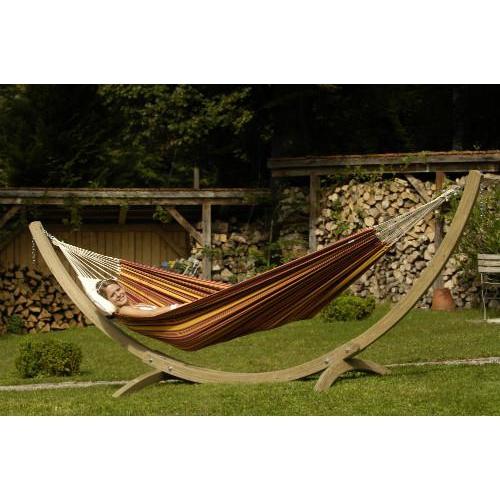 Olymp Hammock Stand with Barbados Sunset Hammock